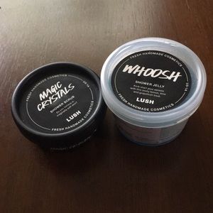 Lush shower jelly & scrub